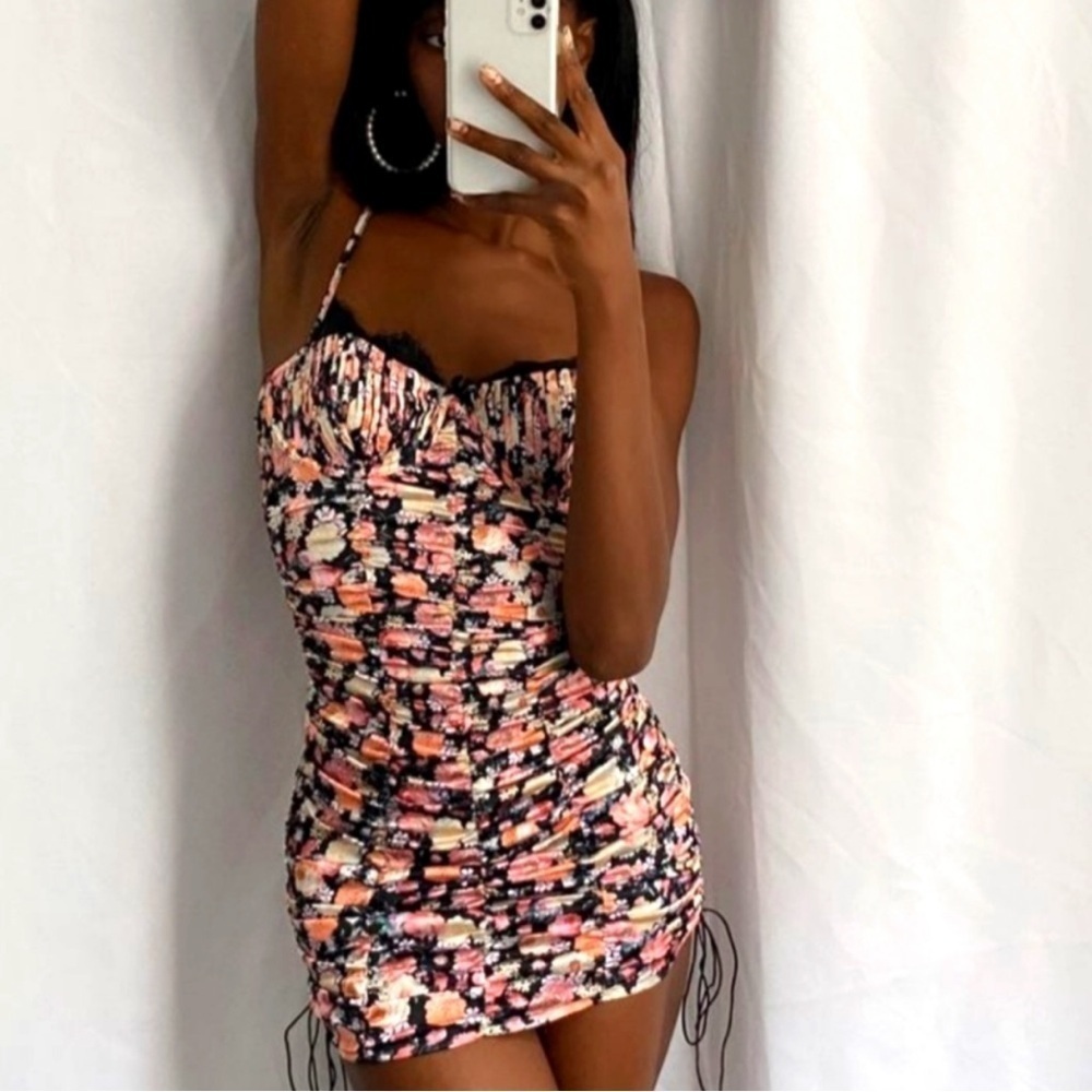 For Love and Lemons Gardenia Mini Dress NWOT